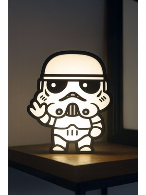 Star Wars Stormtrooper Tasarımlı Gece Lambası Dekoratif Aydınlatma