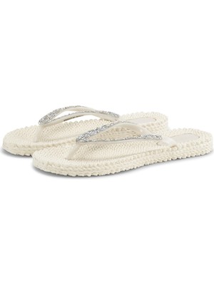 Beyaz Kadın Plaj Terliği CHEERFUL03G