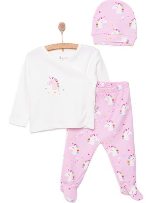 Bebbek Yenidoğan Zıbın-Şapka-Patikli Alt