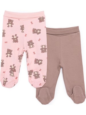 Hellobaby Kız Bebek Yenidoğan 2li Patikli Alt