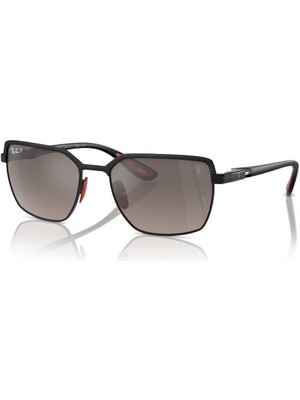Ray-Ban Rb 3743M F1035J 58 Ray-Ban Scuderia Ferrari Polarize Güneş Gözlüğü