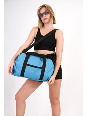Moda West  Günlük Kullanım El Kol ve Omuzda Taşınabilir Spor Seyahat Fitness Çantası Gym Bag
