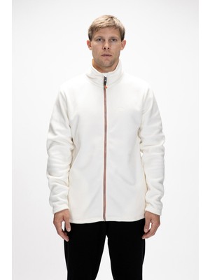 Sky Marshmallow Fermuarlı Erkek Polar