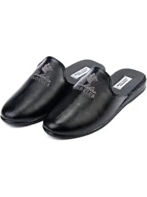 Yorkshıre Polo Club Deri Ev Terliği