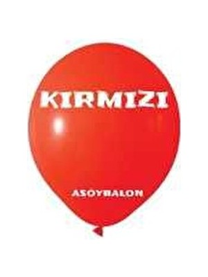 Pastel Balon Kırmızı 10 Adet Standart Boy 30 cm Pastel Renkli Parti Balonu Doğum Günü