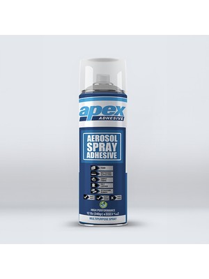 Apex Yapıştırıcı Sprey - Sünger Yapıştırıcı Sprey - Kumaş Yapıştırıcı Sprey - Akustik Sünger Yapıştırıcı