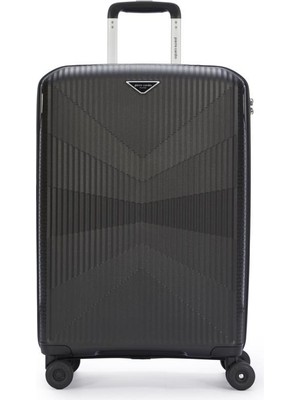 Pierre Cardin Trolley Valiz Siyah Büyük Boy 04PC8009-01-SY