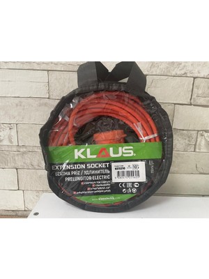 Klaus Seyyar Kablo 20mt 3x1,50mm