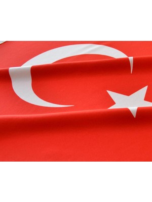 Bayrak Türk 50X75 Alpaka Kumaş Tek Dikiş 
