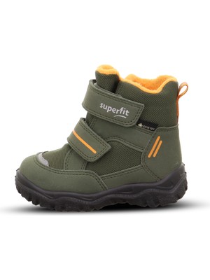 Husky Superfit Marka Erkek Çocuk Gorateks Bot Yeşil-Turuncu
