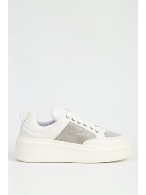 Pierre Cardin Beyaz Kadın Spor Ayakkabı PC-55312
