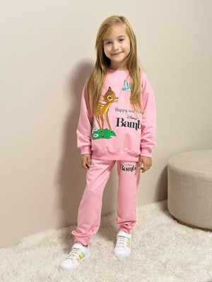 Cg Kids Bambi Süper Kalite Kız Çocuk Alt Üst Takım