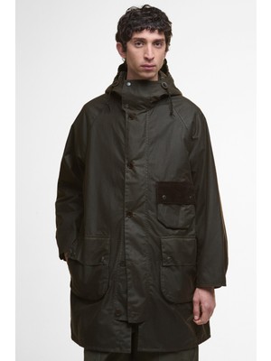 Barbour Solway Yağlı Trençkot OL71 Archive Olive
