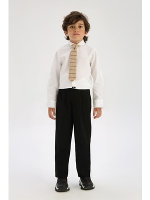 Bg Store Erkek Çocuk Siyah Pantolon