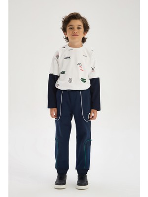 Bg Store Erkek Çocuk Lacivert Eşofman Altı