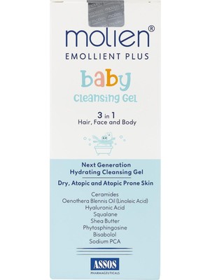 Molien Baby Cleansıng Gel 3 In 1