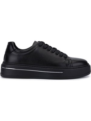 Tamer Tanca Erkek Siyah Sneakers & Spor Ayakkabı 298 3259-8086 Erk Ayk SK25-26 Sıyah Dr Atls