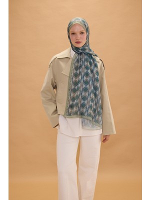 Camellia Scarfs Prag Rami Şal - Mint