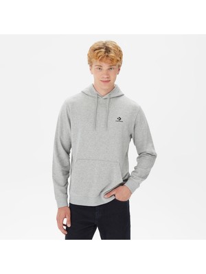 Converse Go-Star Chevron Unisex Gri Günlük Sweatshirt.035