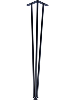 Çeşme Metal Ahşap ve Kütük Sehpa Ayağı 60 cm