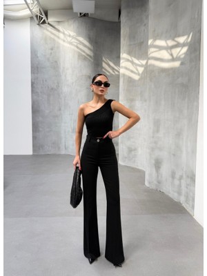 230 gr Poly Viscose Full Lycra Ispanyol Paça Pantolon