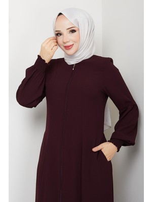 Gündelik Hac ve Umrelik Ön Arkası Kuplu Ferace