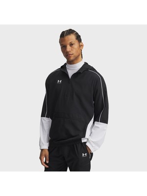 Under Armour Challenger Warmup Erkek Siyah Kapüşonlu Ceket