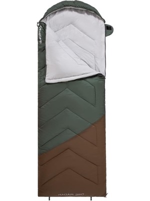 Kingcamp Radar 250 Deluxe -3°c Uyku Tulumu Green & Brown