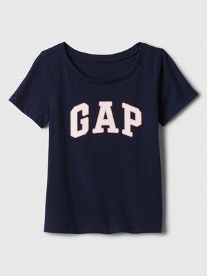 Gap Kız Bebek Lacivert Gap Logo T-Shirt