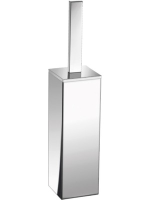 Tuvalet Fırçalık, Kare, Yerden - Paslanmaz Çelik