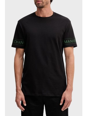 Armani Exchange Logolu % 100 Pamuk Regular Fit Bisiklet Yaka T Shirt Erkek T Shirt XM001437 AF10356 UC001