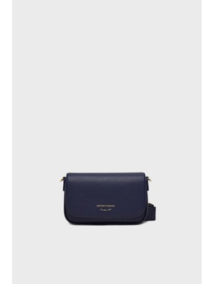 Emporio Armani Logolu Ayarlanabilir Omuz Askılı Çanta Bayan Çanta EW000538 AF12036 MB346