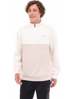 Lumberjack ml Luka 16ITL815 5pr Ekru Erkek Sweatshirt