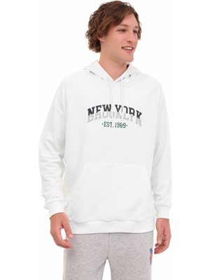 Kinetix ml Homes 17CTY212 5pr Kırık Beyaz Erkek Sweatshirt