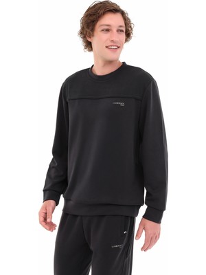 Lumberjack ml Uros 16ITL817 5pr Siyah Erkek Sweatshirt