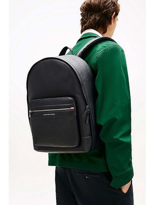 Tommy Hilfiger Central Siyah Sırt Çantası (AM0AM13201-BDS)