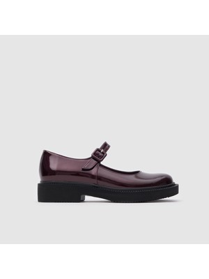 Togo Kadın Casual Ayakkabı Bordo Rugan [060246]