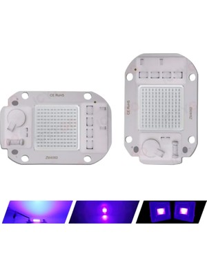 50 Watt Ultraviyole Uv Cob LED 220 Volt Full Spectrum
