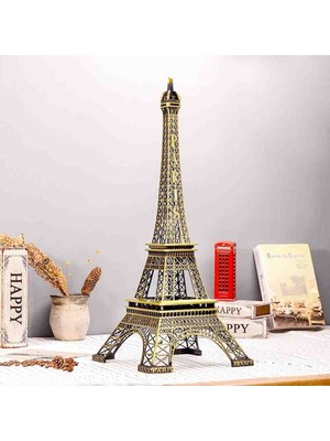 Wolawood Paris Eyfel Kulesi Metal Biblo Antrasi̇t Renk 1 Adet 15 cm Eşsiz Tasarım