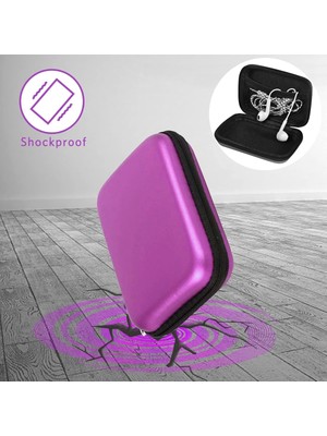 Renkli Mini Seyahat Organizer, Aksesuar ve Kablo Çantası, Pratik ve Şık Tasarım