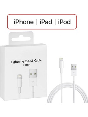 Iphone 14-13-12-11 Xr Xs 8-7 Lighting 1metre USB Şarj KABLOSU-(5775) - ETC7441-8920