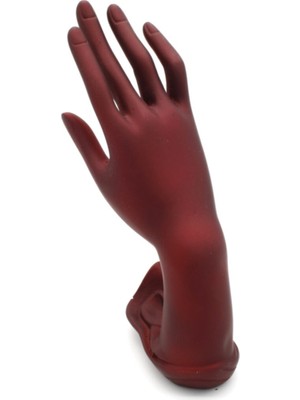 Kırmızı El Takı Mankeni ve Standı, Şahmeran Tasarımı ile Şıklık Sunar