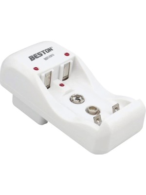 Beston BST-C812 (2XAA-AAA*1X9V) Pil Şarj Cihazı