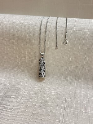 Zülfikar 925 Ayar Gümüş Erkek Cevşen Kolye