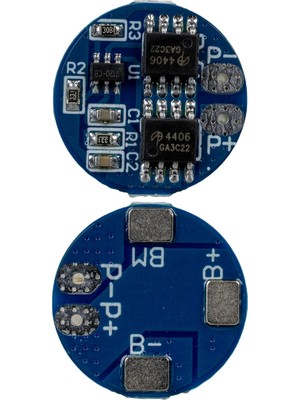 2s 5A Bms Devresi Lityum Batarya Şarj Modülü 17X3MM