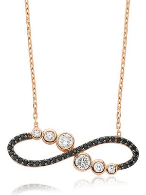 Sonsuzluk 925 Ayar Gümüş Kolye