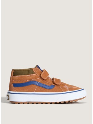 Vans Turuncu Erkek Çocuk Yürüyüş Ayakkabısı VN000D10N1Z1-MTE Sk8-Mid Reissue V