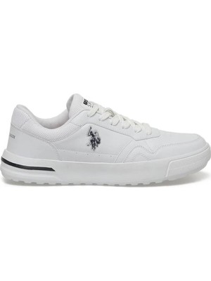 U.S. Polo Assn. 101502205 Sampo Erkek Klasik Sneaker Beyaz - Lacivert