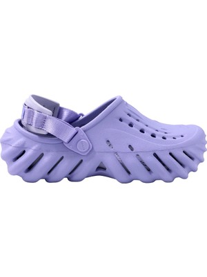 Crocs Echo Clog 207937-5BN Unisex Terlik Lila
