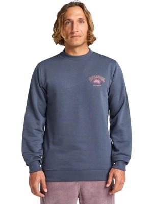 Billabong Foundation Cr Erkek Mavi Sweatshirt